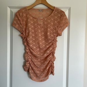 NWT x Free People Intimately LACE SHIRT